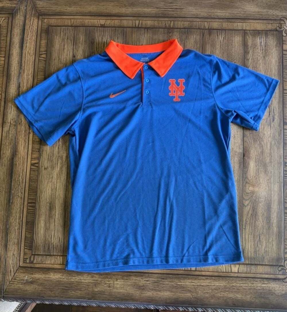 Nike New York Mets Dri-FIT Polo Shirt Men's 3XL